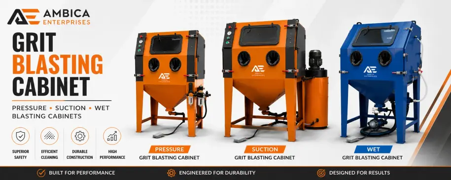 What Is a Grit Blasting Cabinet? Features, Applications & Advantages