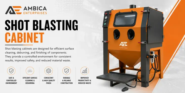 How Does a Shot Blasting Cabinet Work?