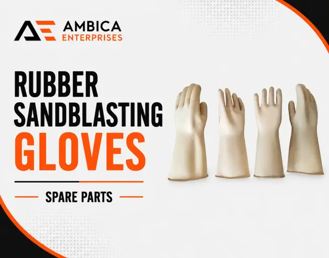 Rubber Sandblasting Gloves