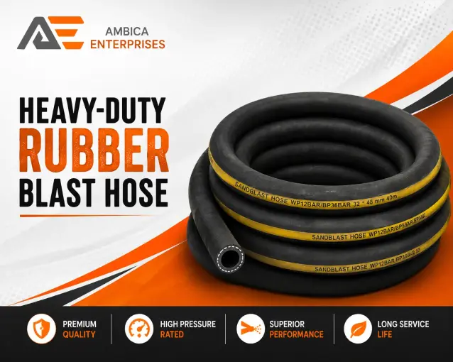 Heavy-duty Rubber Blast Hose