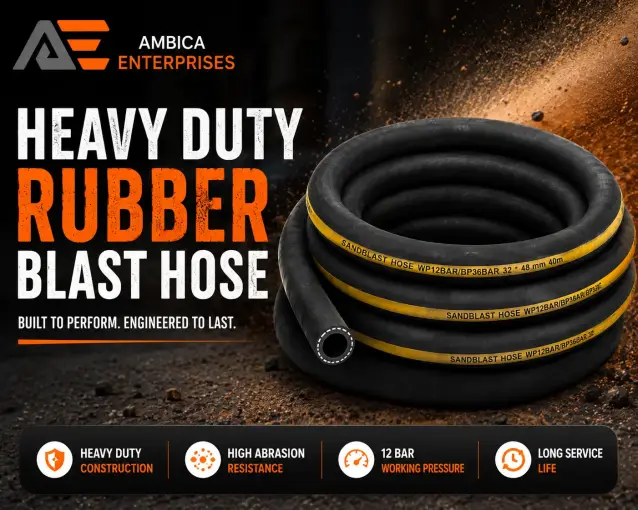 Heavy-duty Rubber Blast Hose - Image 2