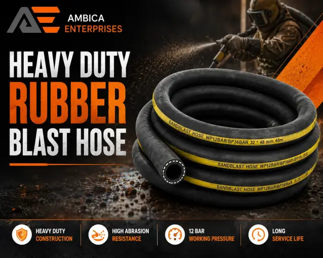 Heavy-duty Rubber Blast Hose - Image 3