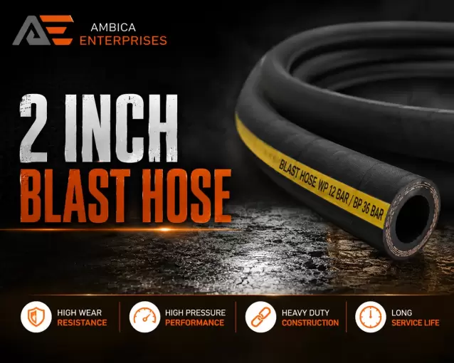 2 inch Blast Hose - Built for High-Volume Production Blasting - Image 2