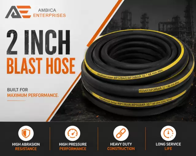 2 inch Blast Hose - Built for High-Volume Production Blasting - Image 3