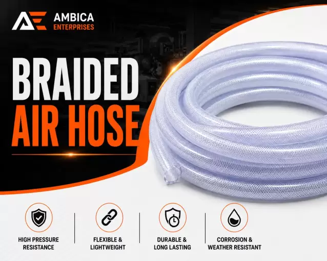 Braided Air Hose - Engineered for Reliable Airflow - Image 2