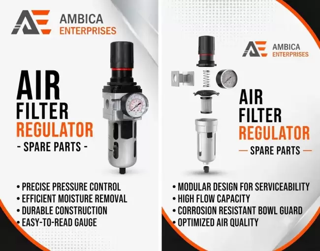CleanFlow Air Filter Regulator - Clean, Stable Air for Reliable Blasting - Image 2