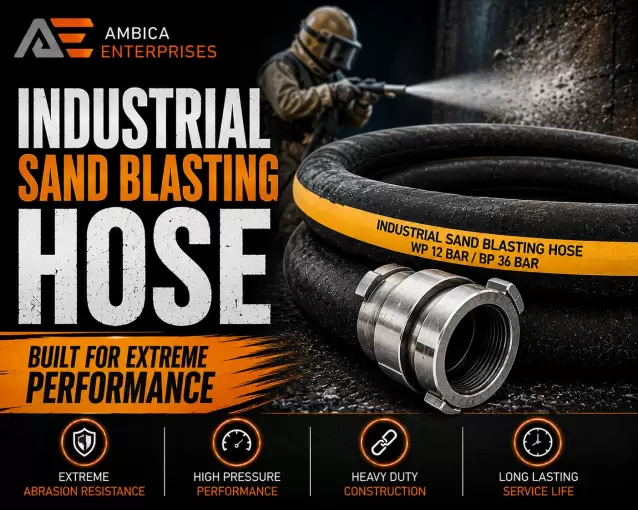 Continuous-Duty Industrial Sand Blasting Hose - Image 2
