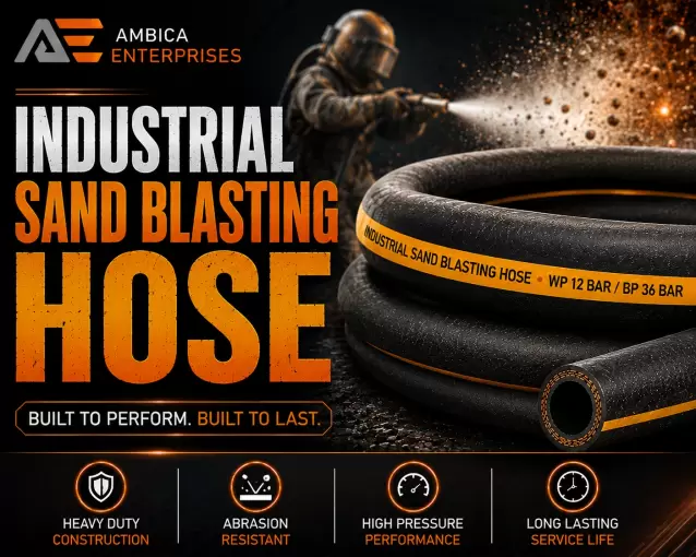 Continuous-Duty Industrial Sand Blasting Hose - Image 3