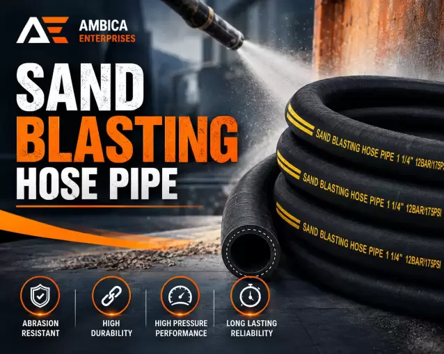 Master-Grade Sand Blasting Hose Pipe - Image 2