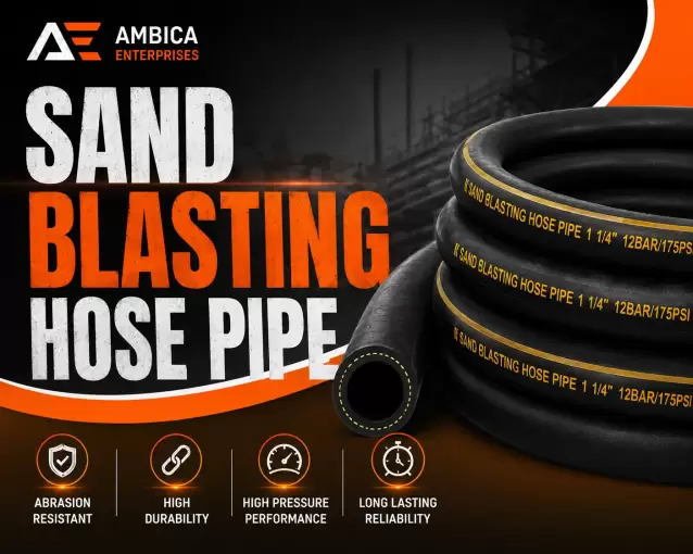 Master-Grade Sand Blasting Hose Pipe - Image 3
