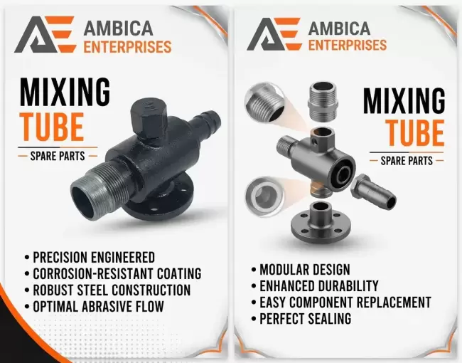 Mixing Tube - Efficient Air-Abrasive Mixing, Less Wasted Media - Image 2