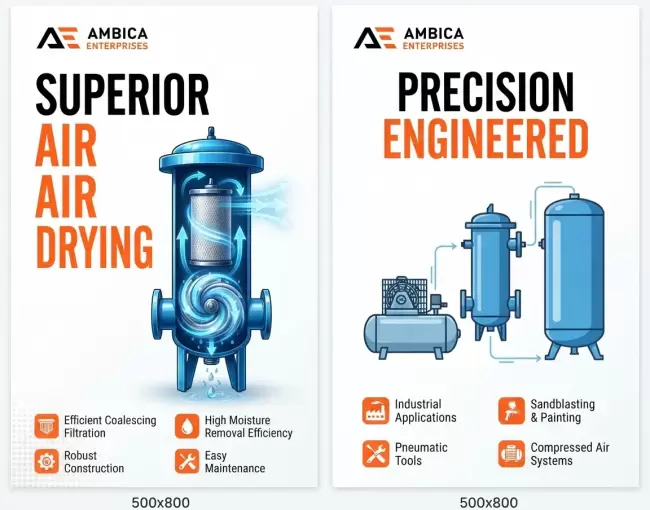Reliable Moisture Separator - Engineered for Consistent Dry Air - Image 2