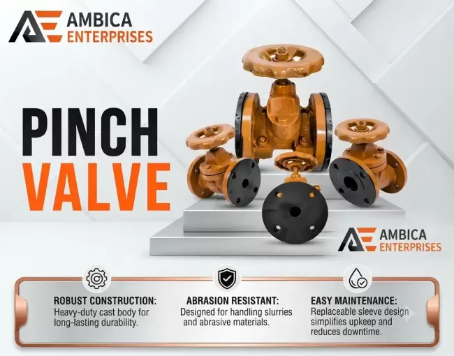 Reliable Pinch Valve – Consistent Media Shut-Off - Image 2