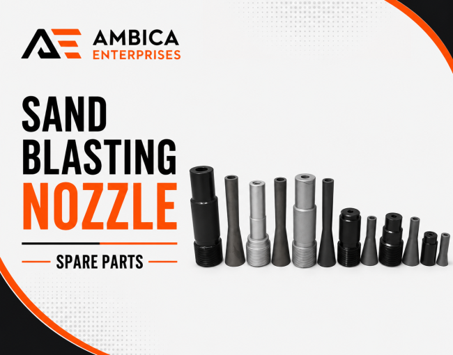 Complete Sand Blasting Nozzle Range