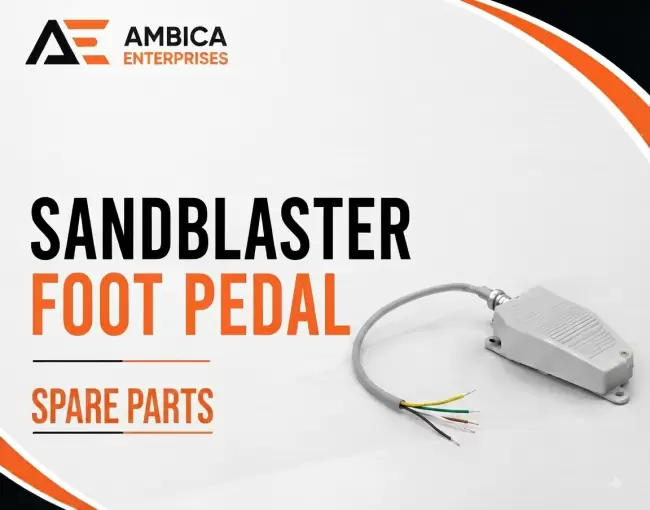 Sandblaster Foot Pedal – Reliable Hands-Free Blast Control - Image 2