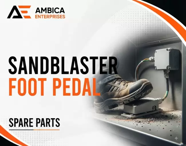 Sandblaster Foot Pedal – Reliable Hands-Free Blast Control - Image 3
