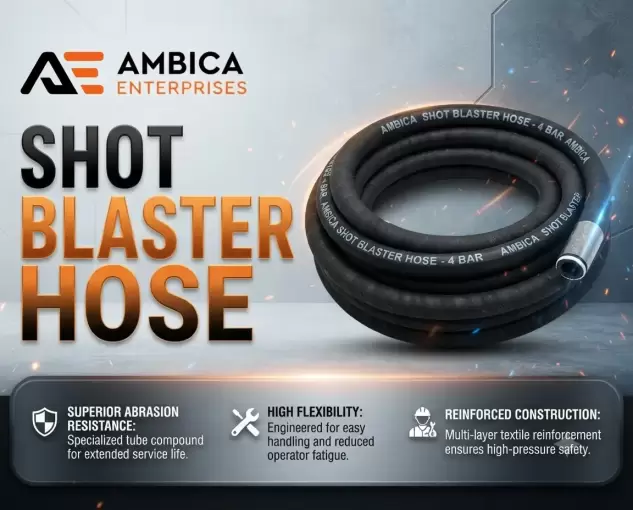 Shot Blaster Hose - Tough, Steady, Reliable - Image 2