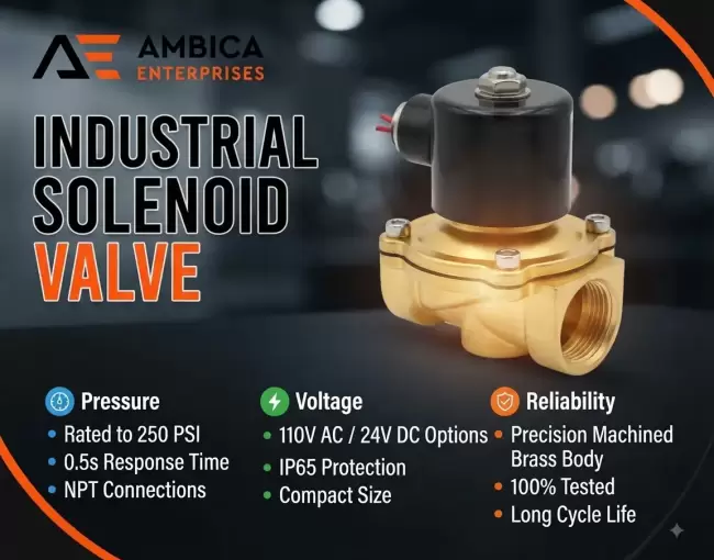 Solenoid Valve - Fast, Reliable Air Control - Image 2