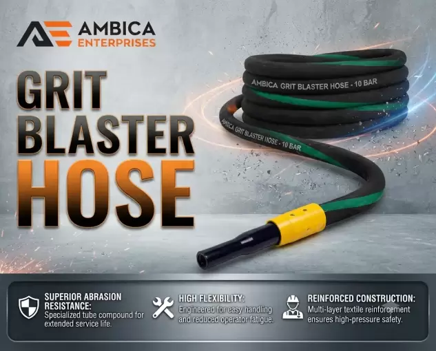 Extreme-Duty Grit Blaster Hose - Maximum Durability for Abrasive Media - Image 2
